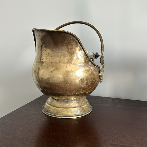 Copper coal scuttle - Picture 3 of 6